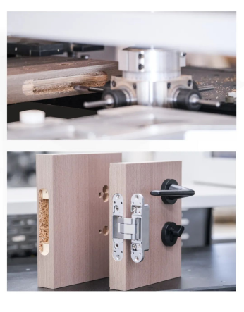 Excitech CNC Solutio productionis integrae ianuae, muri et arcae.