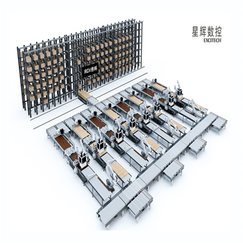 CNC Smart Secans Unit Efficiens et Flexibile Secans Production Line