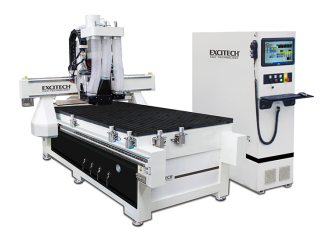 CNC Woodworking Machina Geminus-processus EXERCITATIO et secans Machina