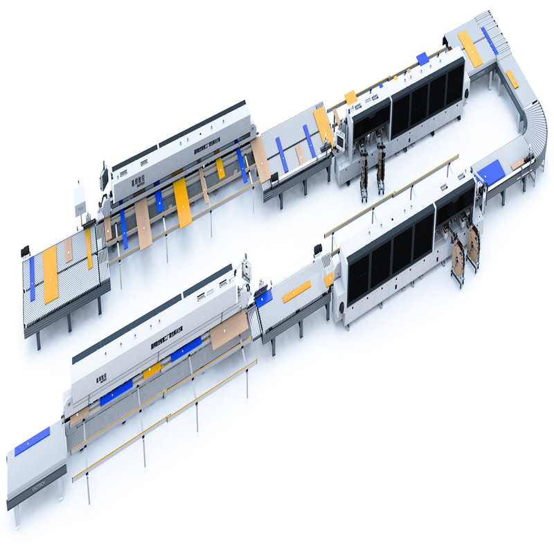 Intelligentes Factory Supple Automated Edge Banding Cell